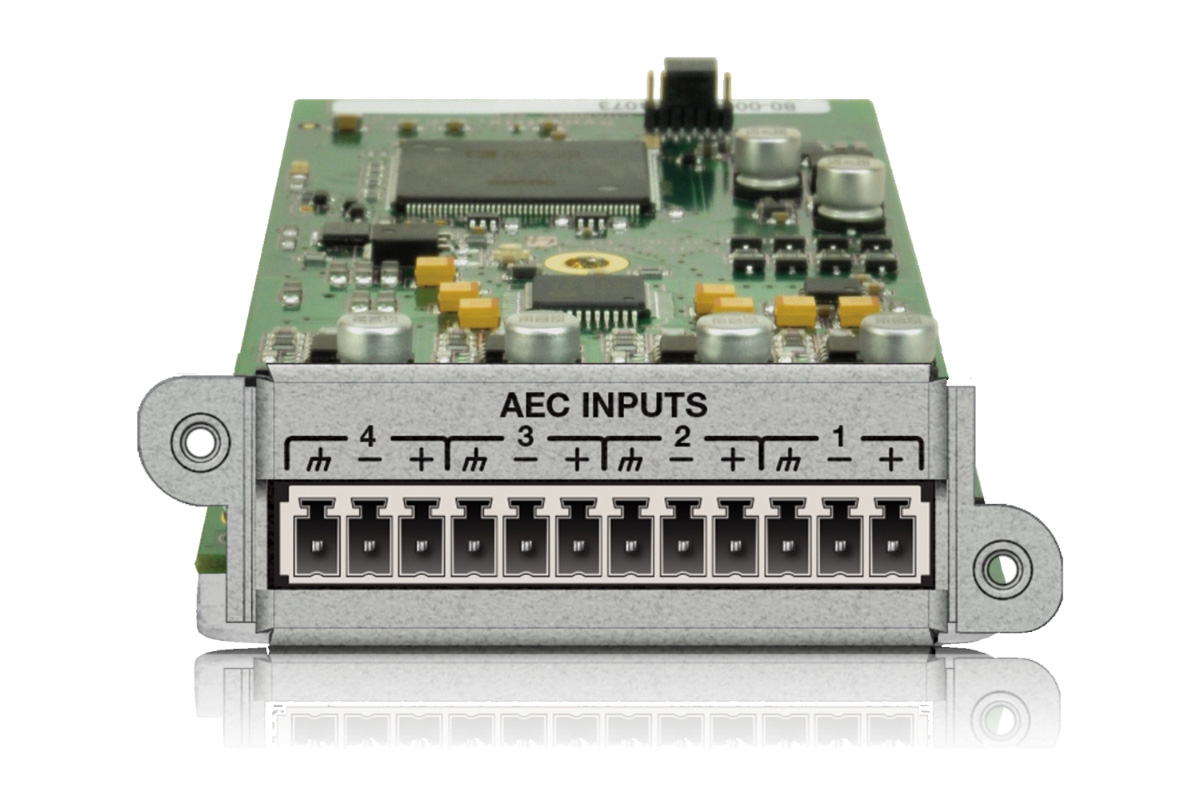 Symetrix 4 Channel AEC Input Card